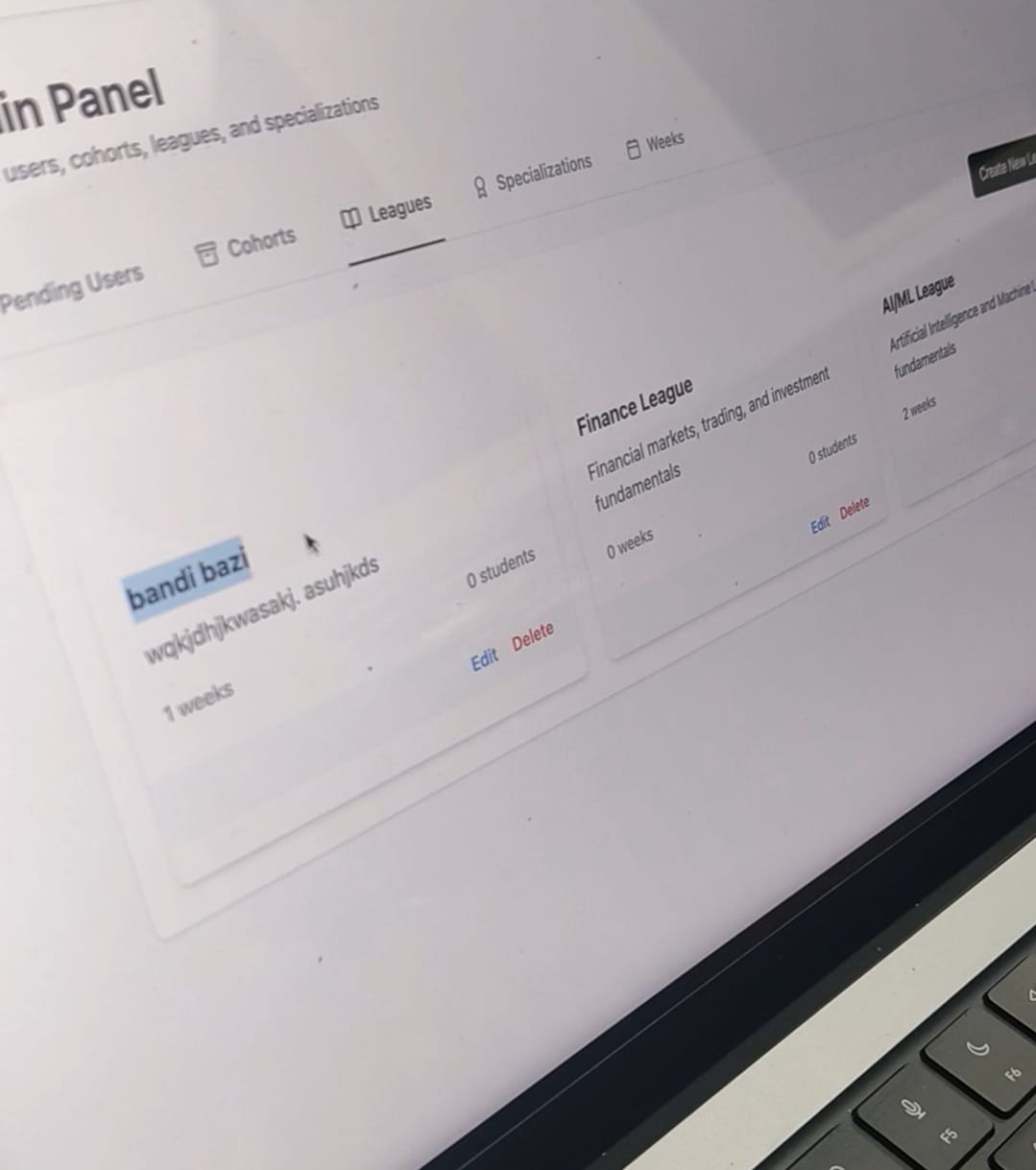 Students during orientation